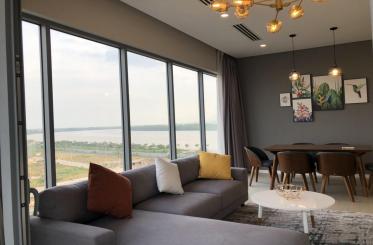 Cho thuê căn hộ 3 phòng ngủ Đảo Kim Cương, tháp Bora Bora, view sông, nội thất đẹp