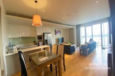 Cho thuê căn hộ 2 phòng ngủ Đảo Kim Cương, tháp Brilliant, view sông Sài Gòn, Q.1