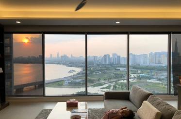 Bán căn hộ 3 phòng ngủ tháp Hawaii, Đảo Kim Cương, view sông Sài Gòn, Q.1