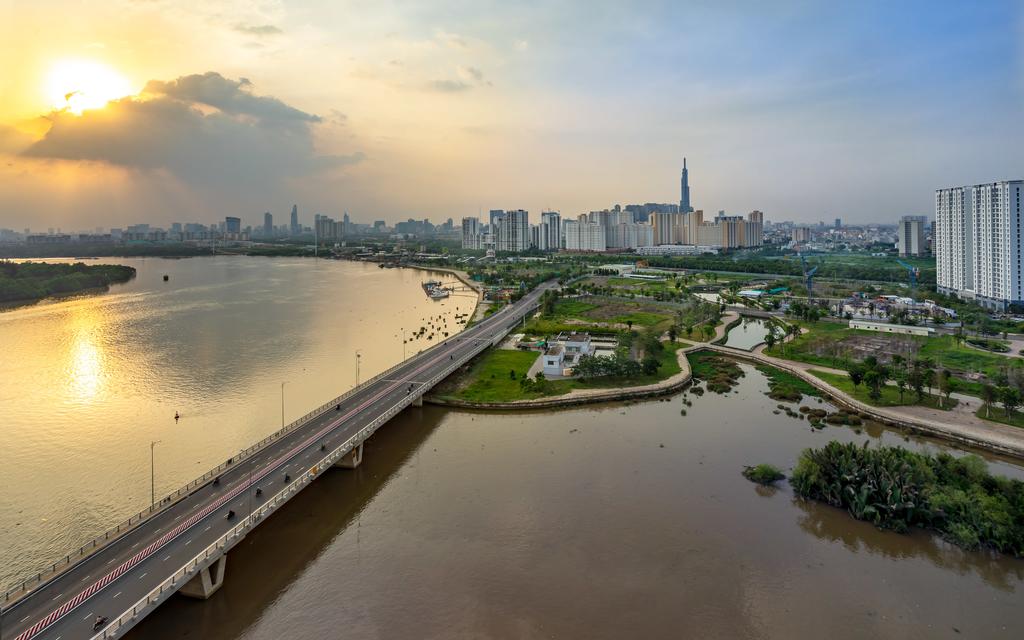 Căn hộ có tầm nhìn hướng sông