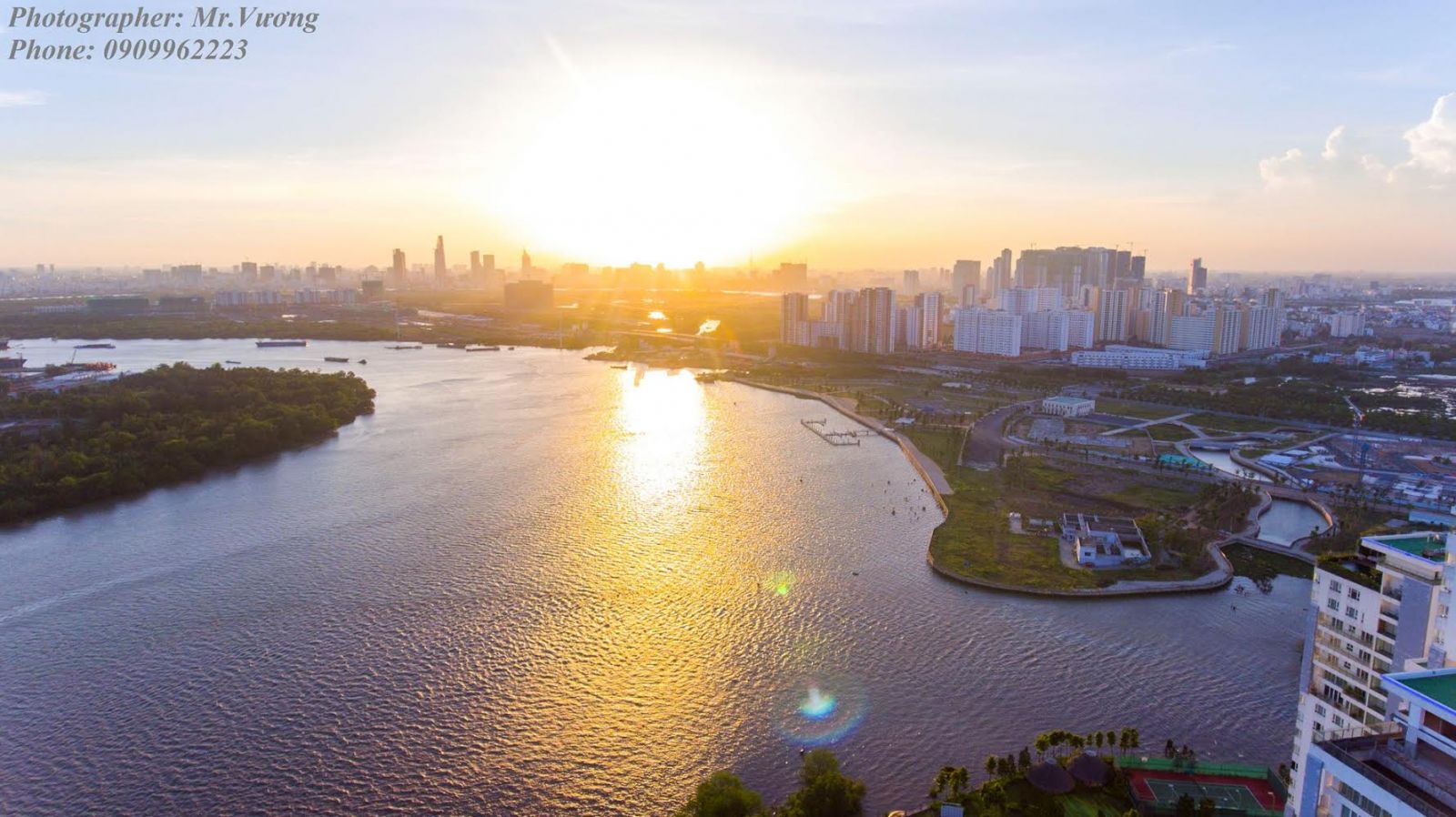 Hoàng hôn tại Đảo Kim Cương